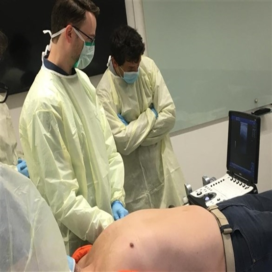 Curso de Ultrassom Point of Care do HRHDS